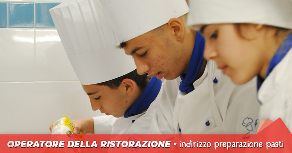 Corso Gratuito Qualifica di Operatore della ristorazione preparazione pasti - ciofs fp lazio